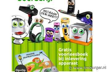 Gratis voorleesboekje bij streekboerderij Daniken in ruil voor afgedankte apparaten tijdens Nationale Recyclew - De Limburger
