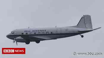 Plane surveying Cornwall for minerals - BBC News
