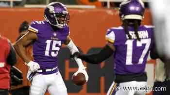 Lackluster Vikings aided by mistake-prone Bears in Monday night win