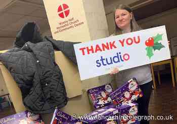 Winter coats and selection boxes donated to ARC asylum seekers charity