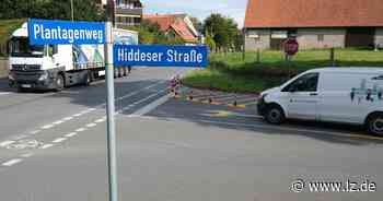 Nach Verkehrsversuch: Fahrbahn wird in Heidenoldendorf dauerhaft verengt | Lokale Nachrichten aus Detmold - Lippische Landes-Zeitung