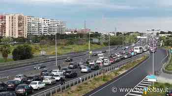 Schianto tra tre vetture sulla Tangenziale a Poggiofranco: un ferito, traffico in tilt verso sud - BariToday
