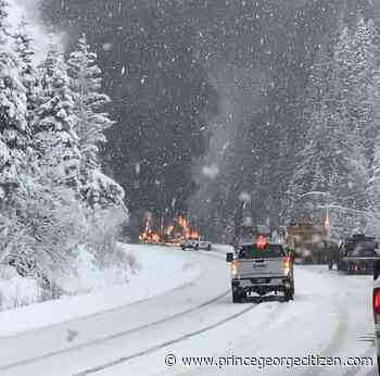 Truck driver killed in collision with bus near McBride - Prince George Citizen