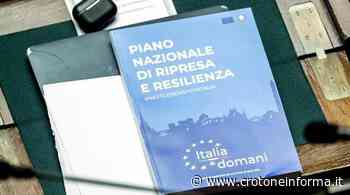 Crotone, la Calabria, il Sud e il PNRR - CrotoneInforma
