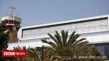 Saudi-led coalition forces target Yemeni airport in air strike