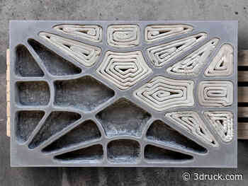 Foam-3D-Drucktechnik könnte den Einsatz von Beton im Bauwesen minimieren - 3Druck.com