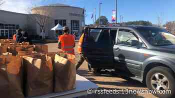 Hundreds of families in Newport News get food and more for the holidays