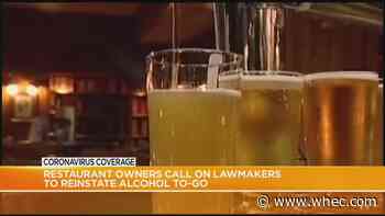 Restaurant owners make push to lawmakers for return of 'alcohol to go' in NY
