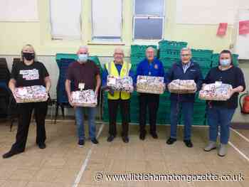 Morrisons helps Rotarians with Christmas food parcels for second year - Littlehampton Gazette