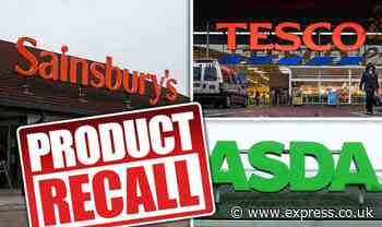 Tesco, Sainsbury’s and Waitrose recall popular dairy product - ‘Unsafe to eat’ - Express