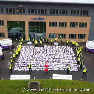 Cruden donates 10000 items to West of Scotland food banks - Scottish Construction Now