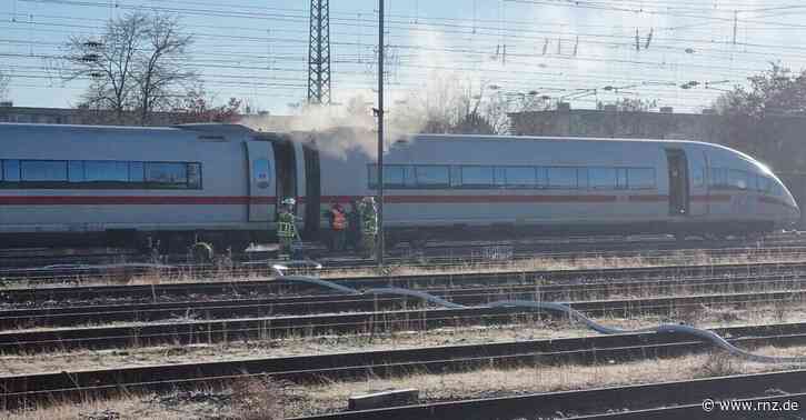 Mannheim:  Großeinsatz wegen Feuer in einem ICE (Update)