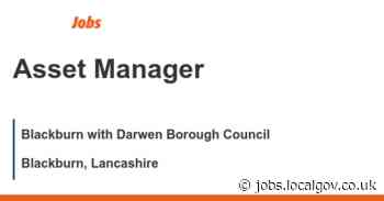 Asset Manager job with Blackburn with Darwen Borough Council | 157035 - LocalGov