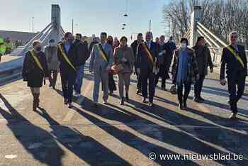Nieuwe Bergwijkbrug gaat open: “Het kleine Merelbeke staat symbool voor heel Vlaanderen”