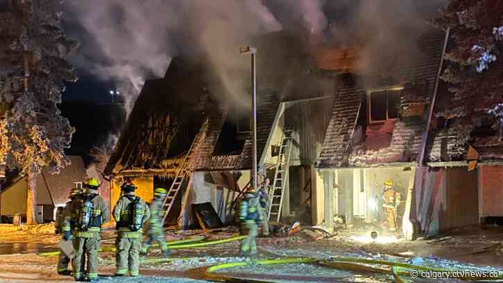 3 units significantly damaged by blaze at Montgomery townhouse complex