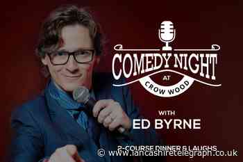 Burnley: Ed Byrne to host comedy night at the Crow Wood Hotel