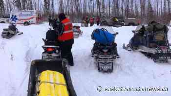 Stranded Sask. snowmobilers found after night in -35 C weather