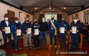 Candelo, premiati gli Alpini in consiglio per l'opera svolta al Centro Vaccinale - newsbiella.it