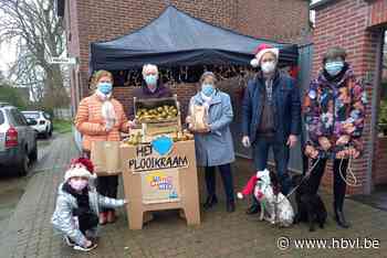 400 kilo peren voor de Warmste Week in Hees - Het Belang van Limburg