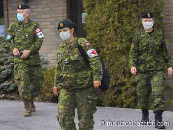 No request yet for vaccination help from Canadian Armed Forces, Quebec says