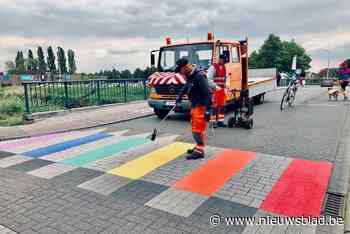 Schepencollege bedankt voor cadeau minister Peeters: “Geen regenboogzebrapad in Schoten”
