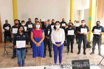 Policías del Municipio de San Jacinto Amilpas laboran sin contratiempos en la demarcación - La Onda Oaxaca