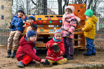 Dresden: Praktikanten-Projekt beschert Kita-Knirpsen eine Matschküche - TAG24