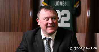 Chris Jones returns to Edmonton as Elks head coach and GM