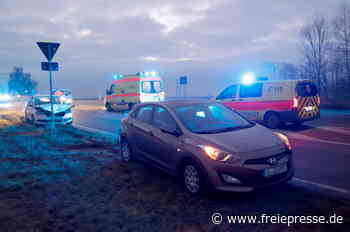 Unfall in Röhrsdorf: 10.000 Euro Schaden - Freie Presse