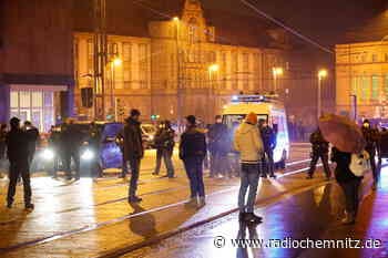Polizei stoppt Coronademo in Chemnitz - Radio Chemnitz