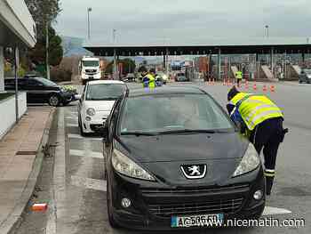Des routiers trop pressés, verbalisés par les gendarmes dans la descente de Crémat sur l’A8 à Nice