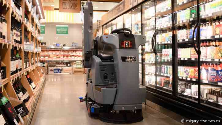 SAIT using autonomous robots to clean main campus