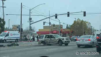 Driver arrested following hit-and-run crash, carjacking in central Fresno