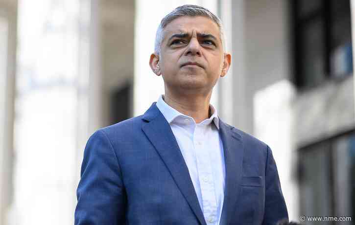 Sadiq Khan criticises government bailout package for venues saying it “will barely touch the sides”