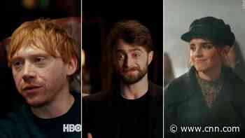 'There's something about Harry Potter...' Emma Watson and other stars appear in trailer for Harry Potter reunion