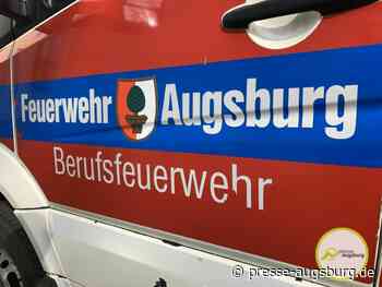 Feuer in Augsburg-Oberhausen | Zwei Familien in Notunterkunft untergebracht | Presse Augsburg - Presse Augsburg
