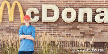 Teen jumps through McDonald’s drive-thru window to save choking customer