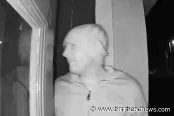 Police release images of man for probe into housebreaking - Barrhead News