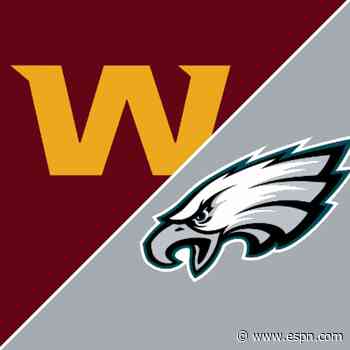 Follow live: Hurts, Eagles take on Washington