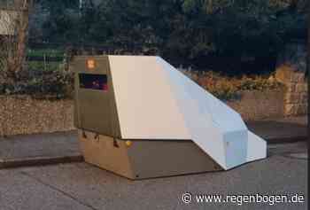 Bruchsal: Mobiler Blitzer soll Verkehrssicherheit erhöhen - Regenbogen