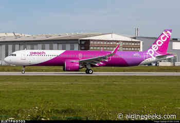 Peach Aviation Receives Japan's First Airbus A321LR - AirlineGeeks.com