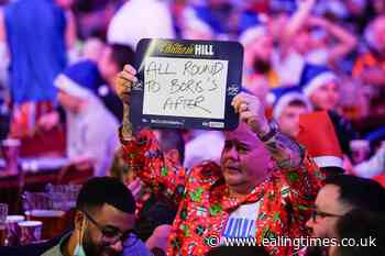 Darts fans take aim at Prime Minister during World Championships - Ealing Times