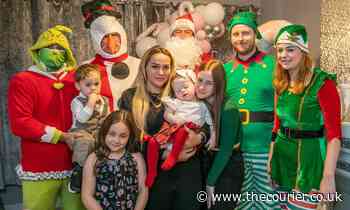 Seriously ill Angus tot surprised by Santa ahead of life-threatening surgery - The Courier