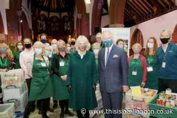 Wandsworth Foodbank welcome the Prince of Wales and the Duchess of Cornwall
