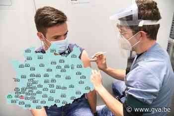 Waarom het ene vaccinatiecentrum sneller prikt dan het andere: Bornem koploper, Boom rode lantaarn - Gazet van Antwerpen