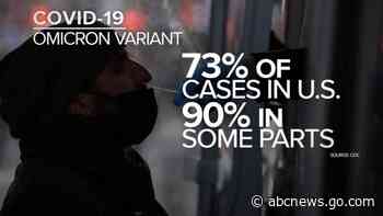 Omicron overtakes delta as Miami's dominant COVID-19 variant - ABC News