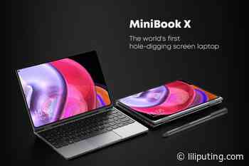 Chuwi MiniBook X 10.8 inch mini-laptop has an Intel Jasper Lake processor, 12GB RAM - Liliputing