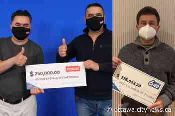 Pair of restaurant workers among recent Ottawa lottery winners - CityNews Ottawa