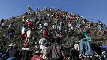 Dozens feared missing after landslide at Myanmar jade mine