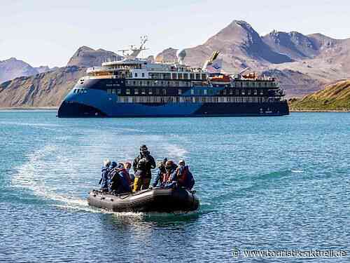 Albatros Expeditions: Schiffstaufe in Südgeorgien